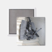 Eine Talon 3B Robotereinheit, die einen Flug des A Magnet (Vorderseite/Rückseite)