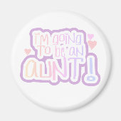 Eine Tante werden Magnet (Vorne)