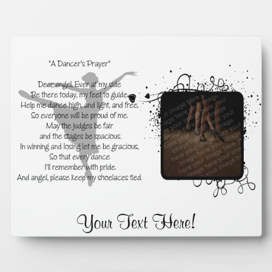 Eine Tanzfläche Fotoplatte (Vorderseite)