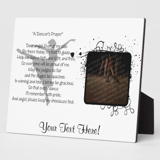 Eine Tanzfläche Fotoplatte (Seite)