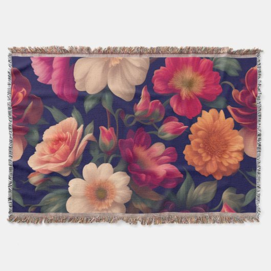 Eine Tapete mit Blumenmuster Decke (Vorderseite)
