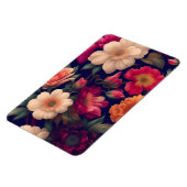 Eine Tapete mit Blumenmuster Magnet (Linke Seite)