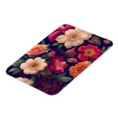 Eine Tapete mit Blumenmuster Magnet (Linke Seite)