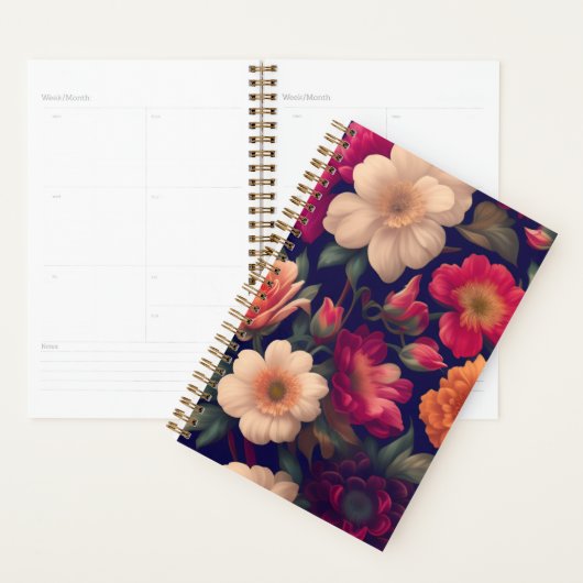 Eine Tapete mit Blumenmuster Planer (Anzeige)