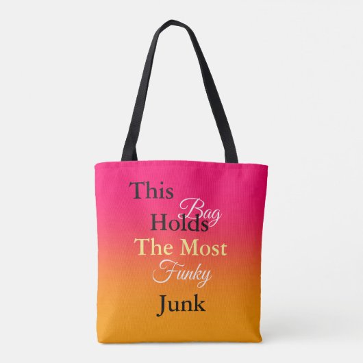 Eine Tasche für den Funky Junk (Rückseite)