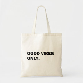 Eine Tasche mit einem coolen Zitat darauf.