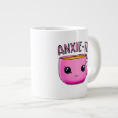 Eine Tasse Anxie-Tee-Pun aus Angst (Vorderseite Rechts)