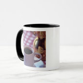 Eine Tasse arabischen Kaffee. Syrien. Die Mitte (Vorderseite Links)