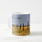 Eine Tasse des Prairie-Mile-Kaffees (Vorderseite Links)