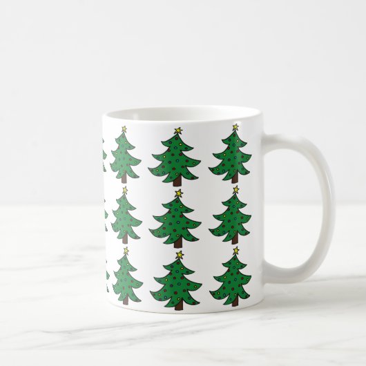 Eine Tasse des Weihnachtsbaumes (Rechts)