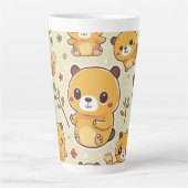 Eine Tasse, die eine süße Figur ausdrückt Milchtasse (Vorderseite)