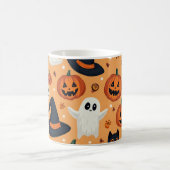 eine Tasse, die Halloween darstellt Kaffeetasse (Mittel)