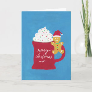 Eine Tasse frohe Weihnachten