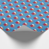 Eine Tasse frohe Weihnachten Geschenkpapier (Ecke)