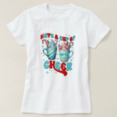 Eine Tasse frohen Weihnachts-T - Shirt (Design vorne)