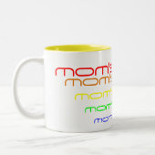 Eine Tasse für Mama in den Regenbogen-Farben (Links)