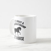 Eine Tasse für Pferde (Vorderseite Links)