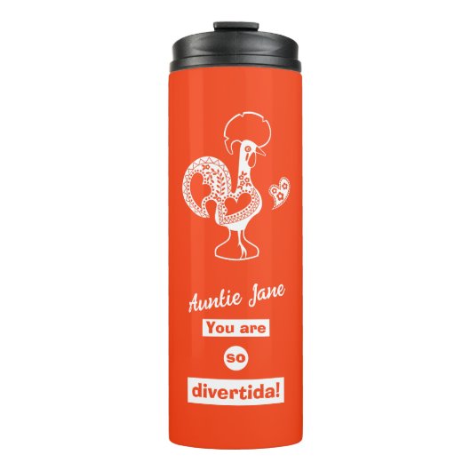 Eine Tasse für Tanten in portugiesischer Sprache (Vorderseite)