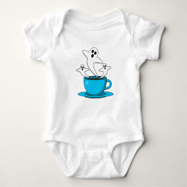 Eine Tasse Geisterrauchkaffee Baby Strampler