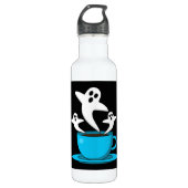 Eine Tasse Geisterrauchkaffee Edelstahlflasche (Vorderseite)