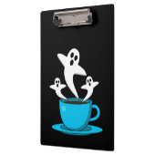Eine Tasse Geisterrauchkaffee Klemmbrett (Links)