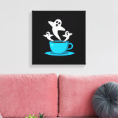 Eine Tasse Geisterrauchkaffee Leinwanddruck (Insitu (Wohnzimmer))