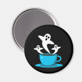 Eine Tasse Geisterrauchkaffee Magnet (Vorderseite/Rückseite)