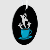 Eine Tasse Geisterrauchkaffee Ornament (Vorderseite)
