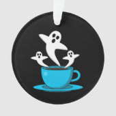 Eine Tasse Geisterrauchkaffee Ornament (Vorderseite)