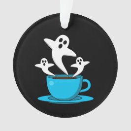 Eine Tasse Geisterrauchkaffee Ornament