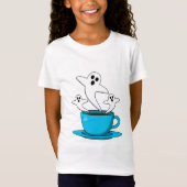 Eine Tasse Geisterrauchkaffee T-Shirt (Vorderseite)