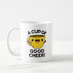 Eine Tasse guten, fröhlichen, lustigen Pokalpuppen