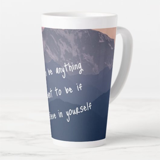 eine Tasse Inspiration, um Ihre Fähigkeiten nicht (Rechte Ecke)