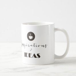 Eine Tasse Kaffee für Inspiration und Ideen