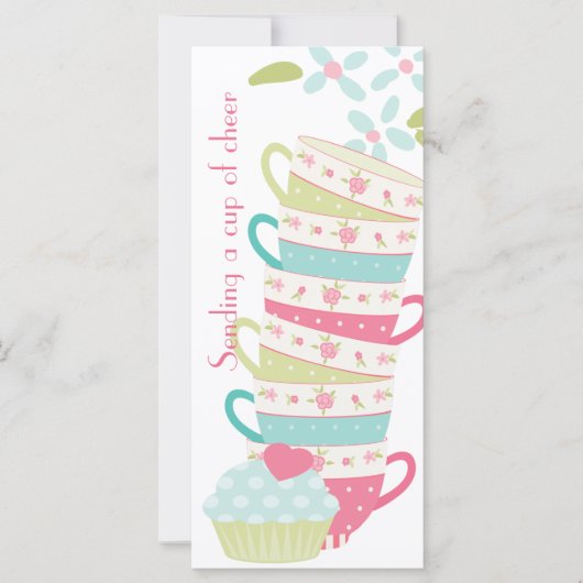 Eine Tasse Käsetee personalisiert versenden (Vorderseite)