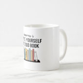 Eine Tasse Komfort für Liebhaber des Buches (VorderseiteRechts)