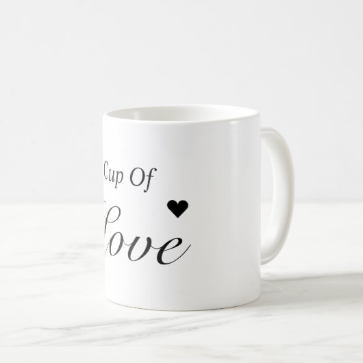 Eine Tasse Liebe Tasse (VorderseiteRechts)