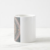 Eine Tasse mit ästhetischem Mandala-Design (Mittel)