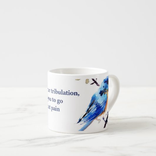 Eine Tasse mit einem CS Lewis-Zitat (Vorderseite Rechts)