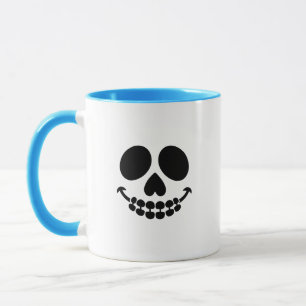 Eine Tasse mit einem Lächeln.