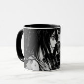 eine Tasse mit einer animierten Abbildung (Vorderseite Links)