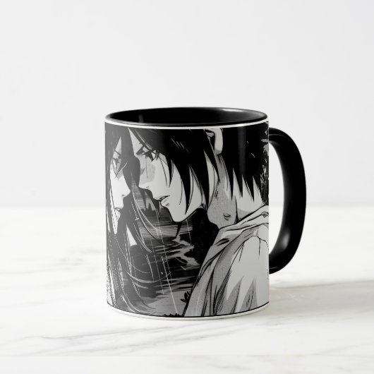 eine Tasse mit einer animierten Abbildung (VorderseiteRechts)