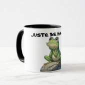 Eine Tasse mit einer Froschdarstellung (Vorderseite Links)