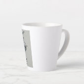 Eine Tasse mit friedlicher Taube und Schrift (Rechte Ecke)