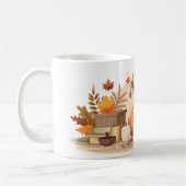 Eine Tasse mit Halloweenprint, ästhetischer Tasse (Links)