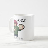 Eine Tasse mit Regeln (Vorderseite Links)