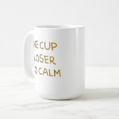 Eine Tasse näher zur Ruhe (Vorderseite Links)