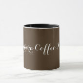 eine Tasse personalisierten schwarzen Kaffee (Zentrum)