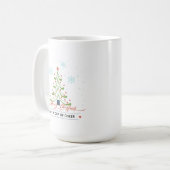 Eine Tasse Personalisierten Weihnachtsbaum haben (Vorderseite Links)