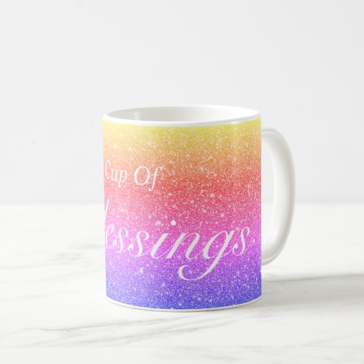 Eine Tasse Segensgeschenk für Tasse (VorderseiteRechts)